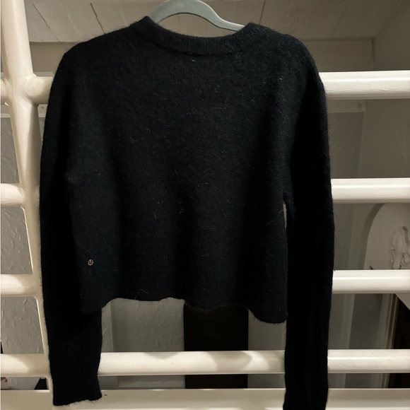 lululemon athletica Alpaca-Wool Blend Black Sweater - Picture 2 of 3